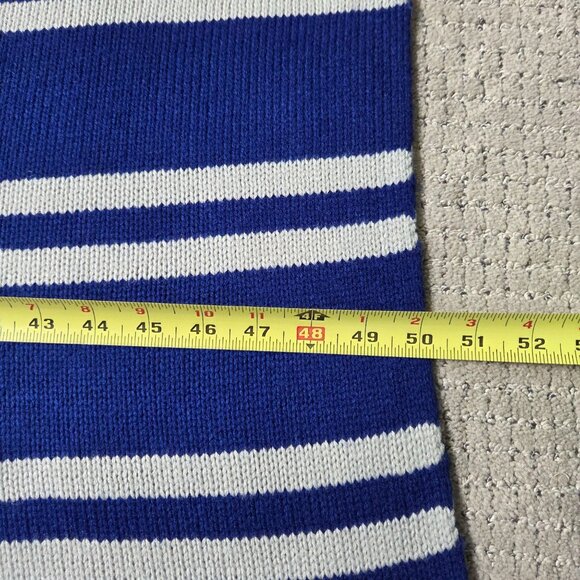 Pottery Barn Teen Harry Potter Ravenclaw Blue Throw Blanket 50x60 Stripe - Picture 8 of 8